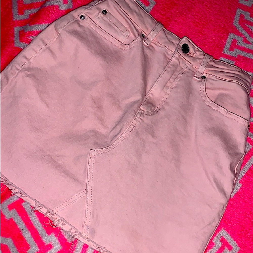 Pink skirt